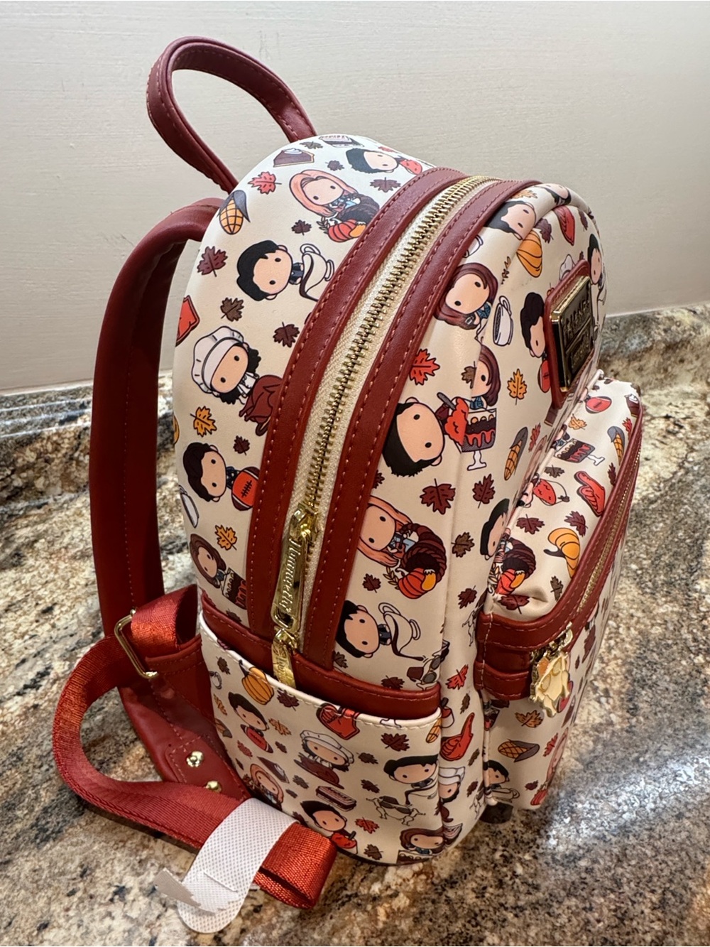 FRIENDS Loungefly BNWT Mini Backpack - Picture 3 of 8